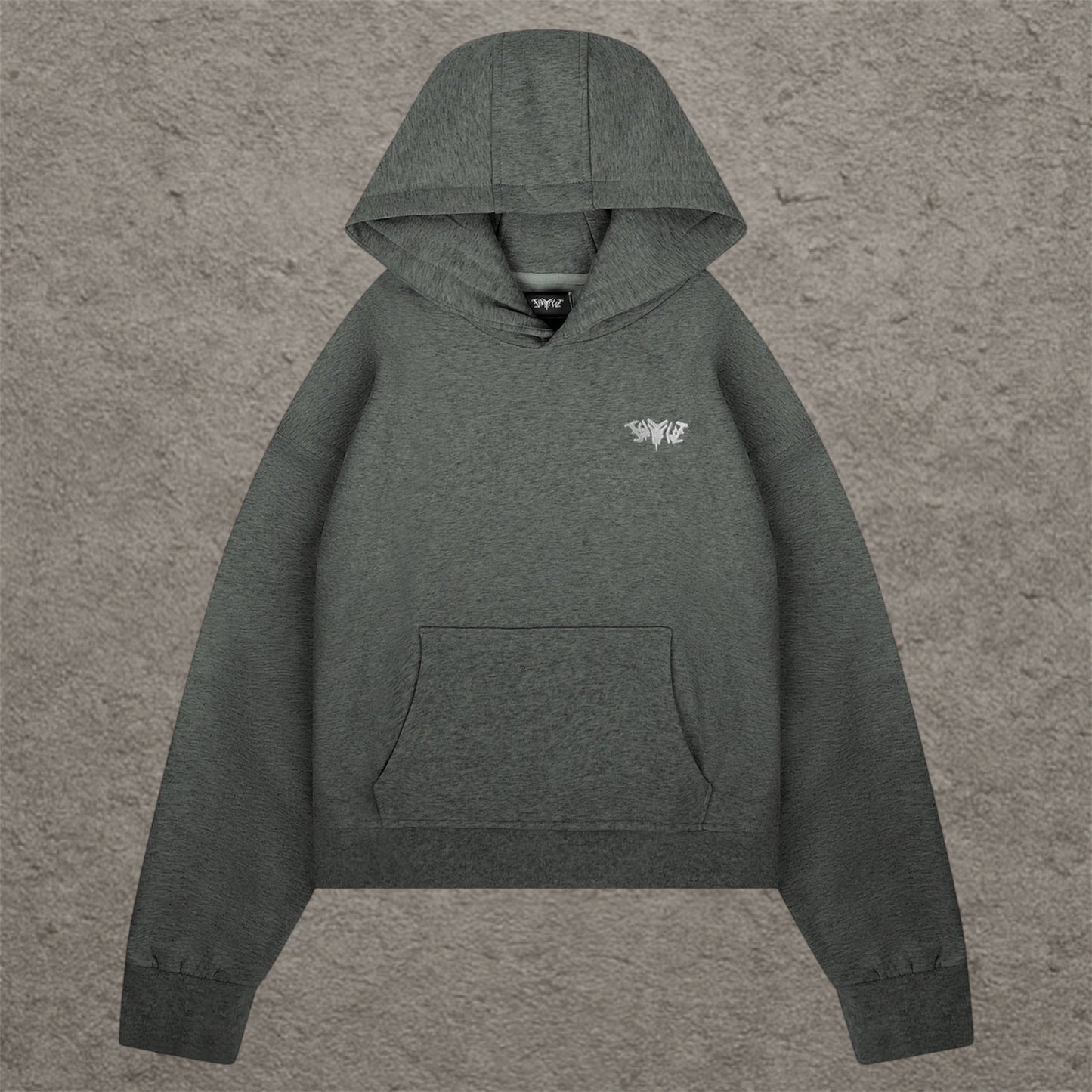 45Keys Hoodie Dark Grey Melange