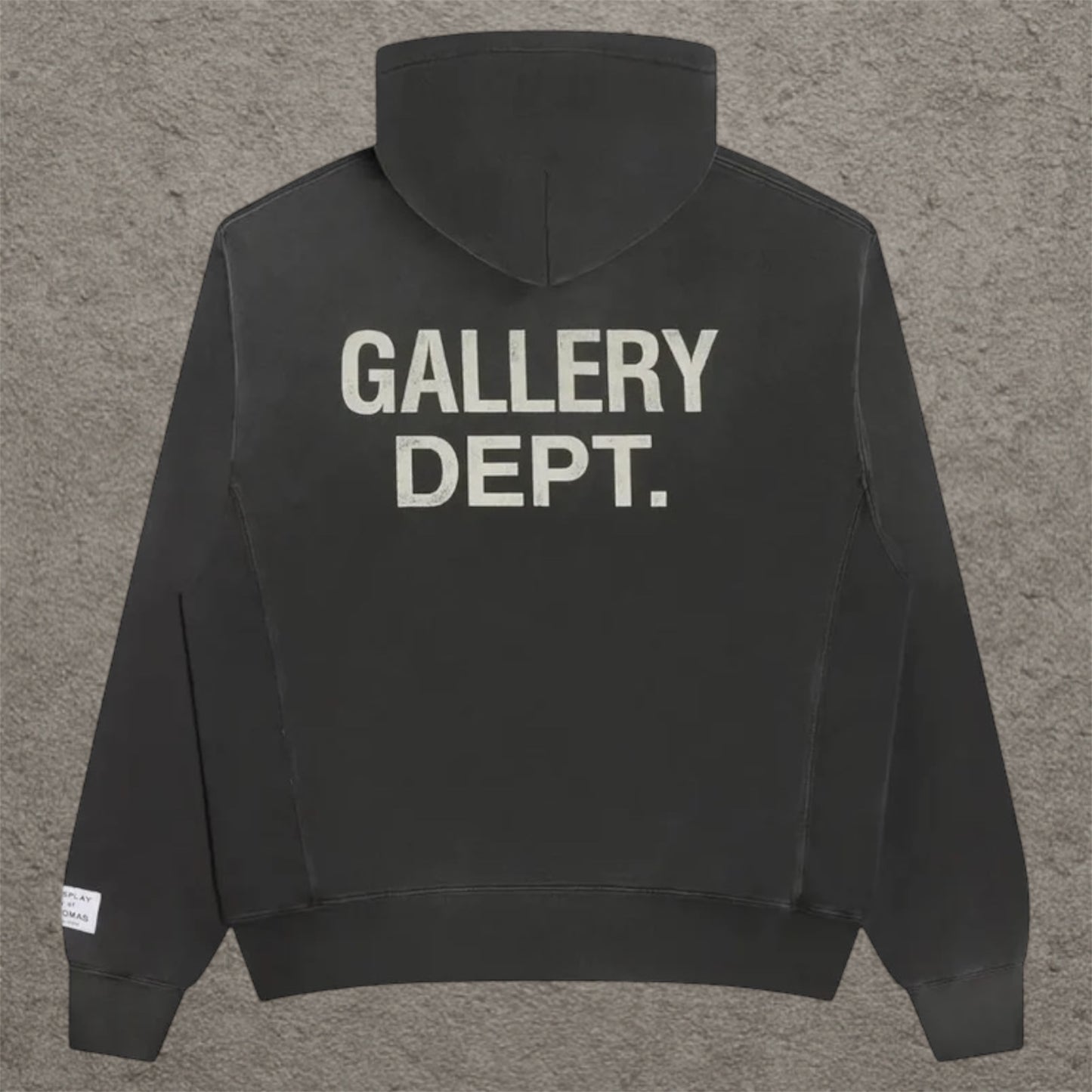 Gallery Dept Paint Logo Hoodie Black