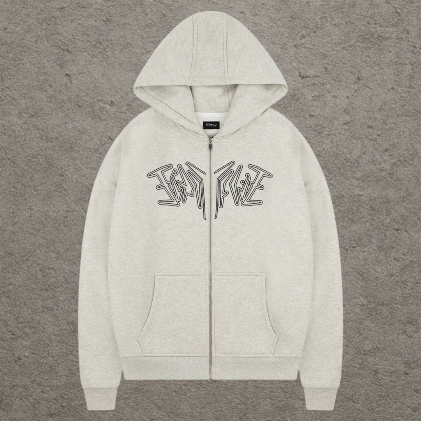 45Keys Zipper Grey Melange