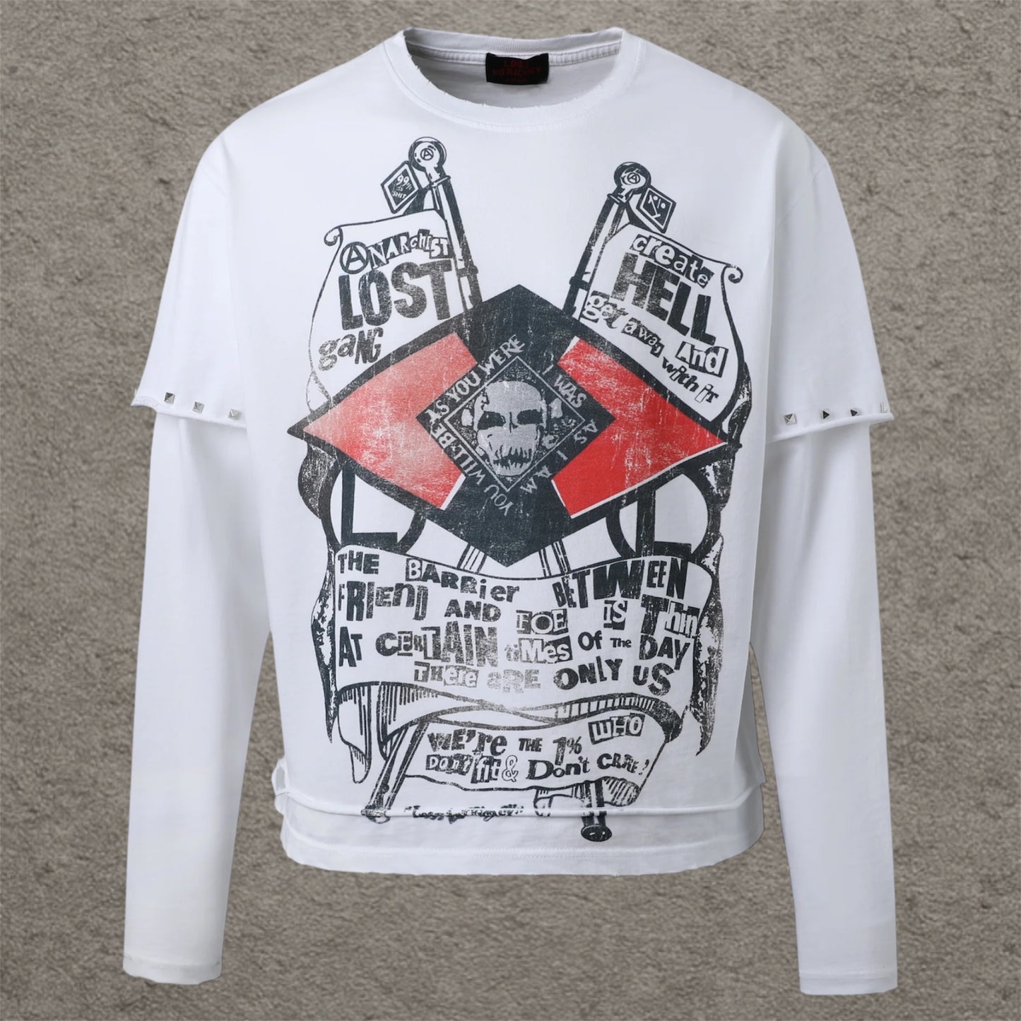 Lost Intricacy White Westwood Longsleeve