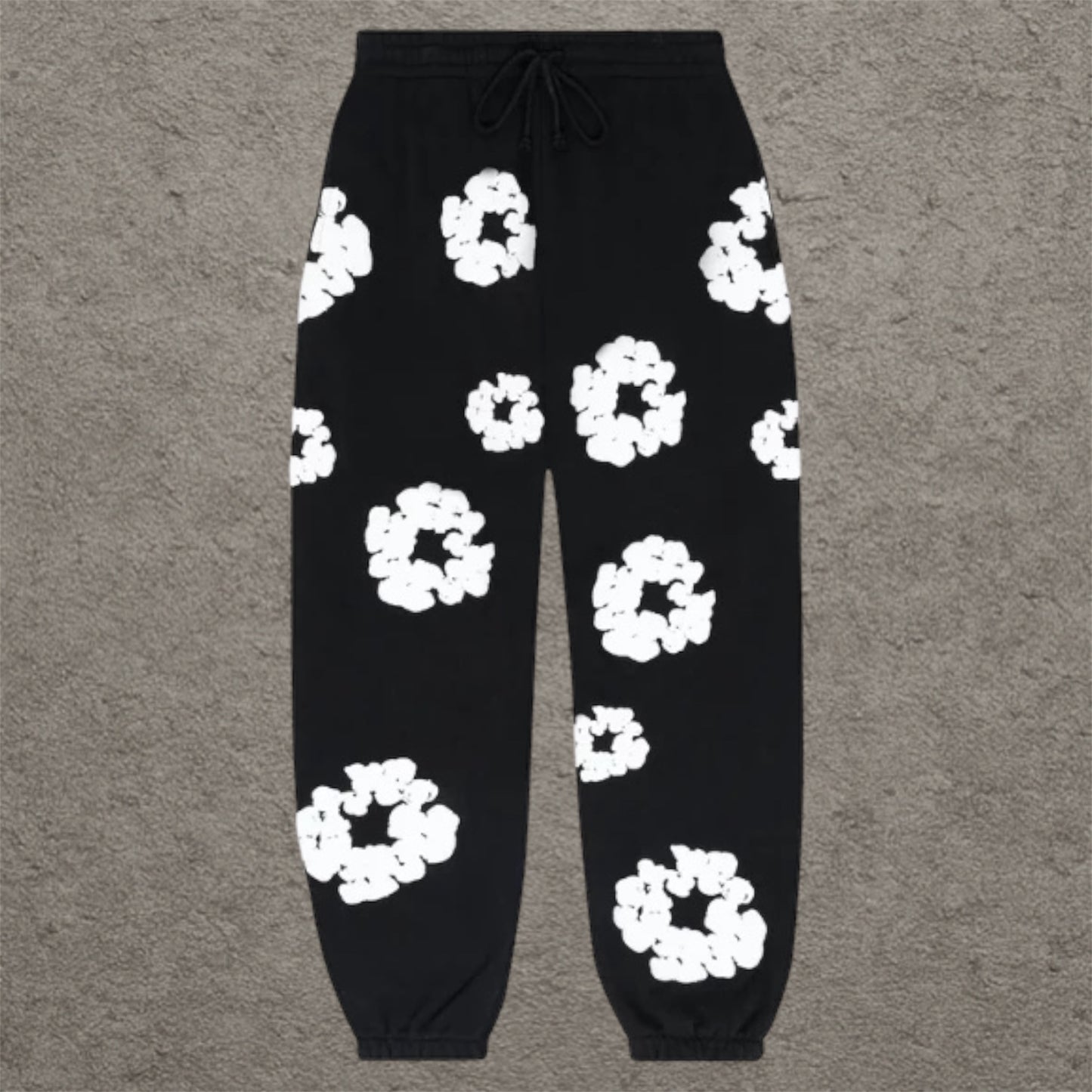 Denim Tears The Cotton Wreath Sweatpants Black