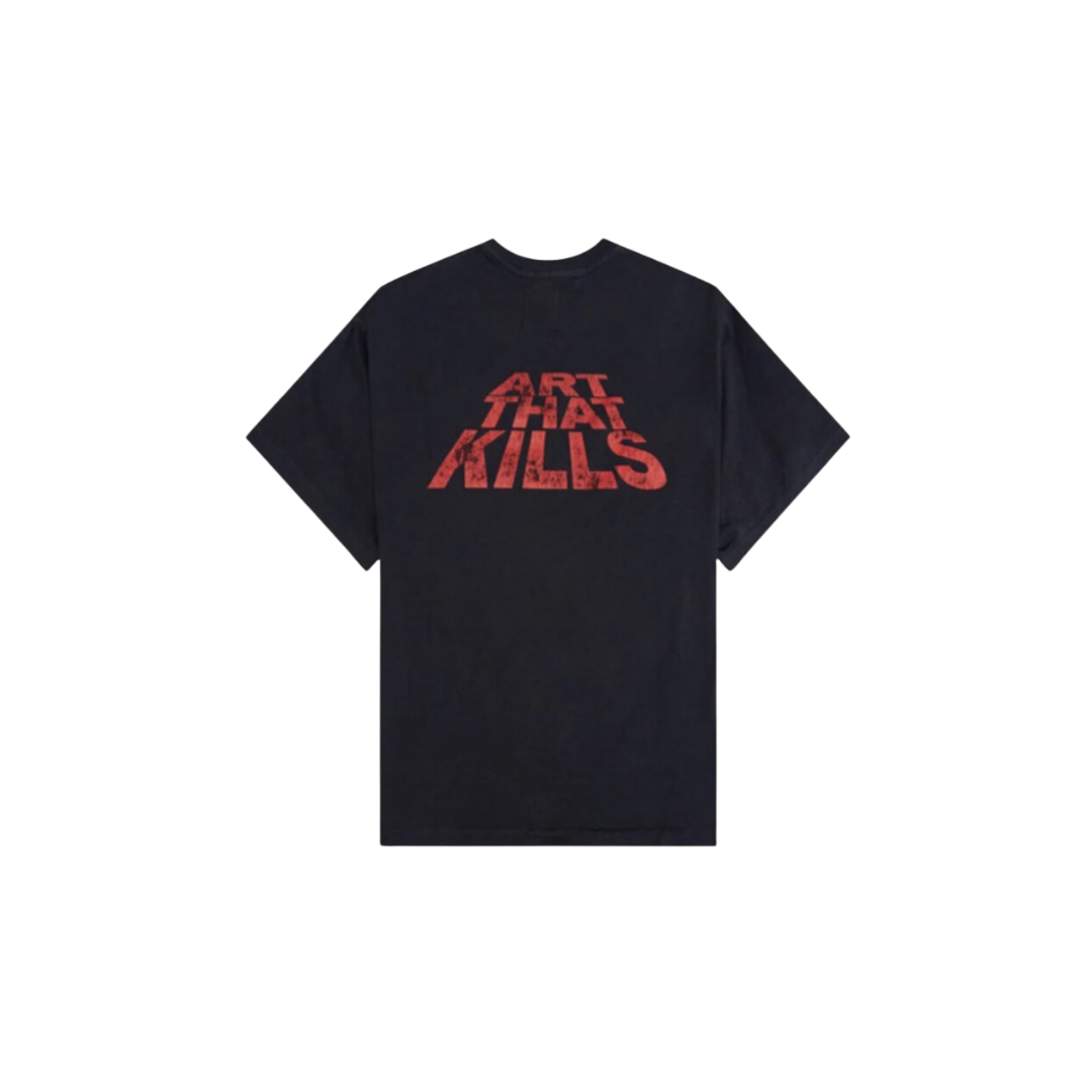 Gallery Dept. Art That Kills Stack Logo Tee – Black/Red