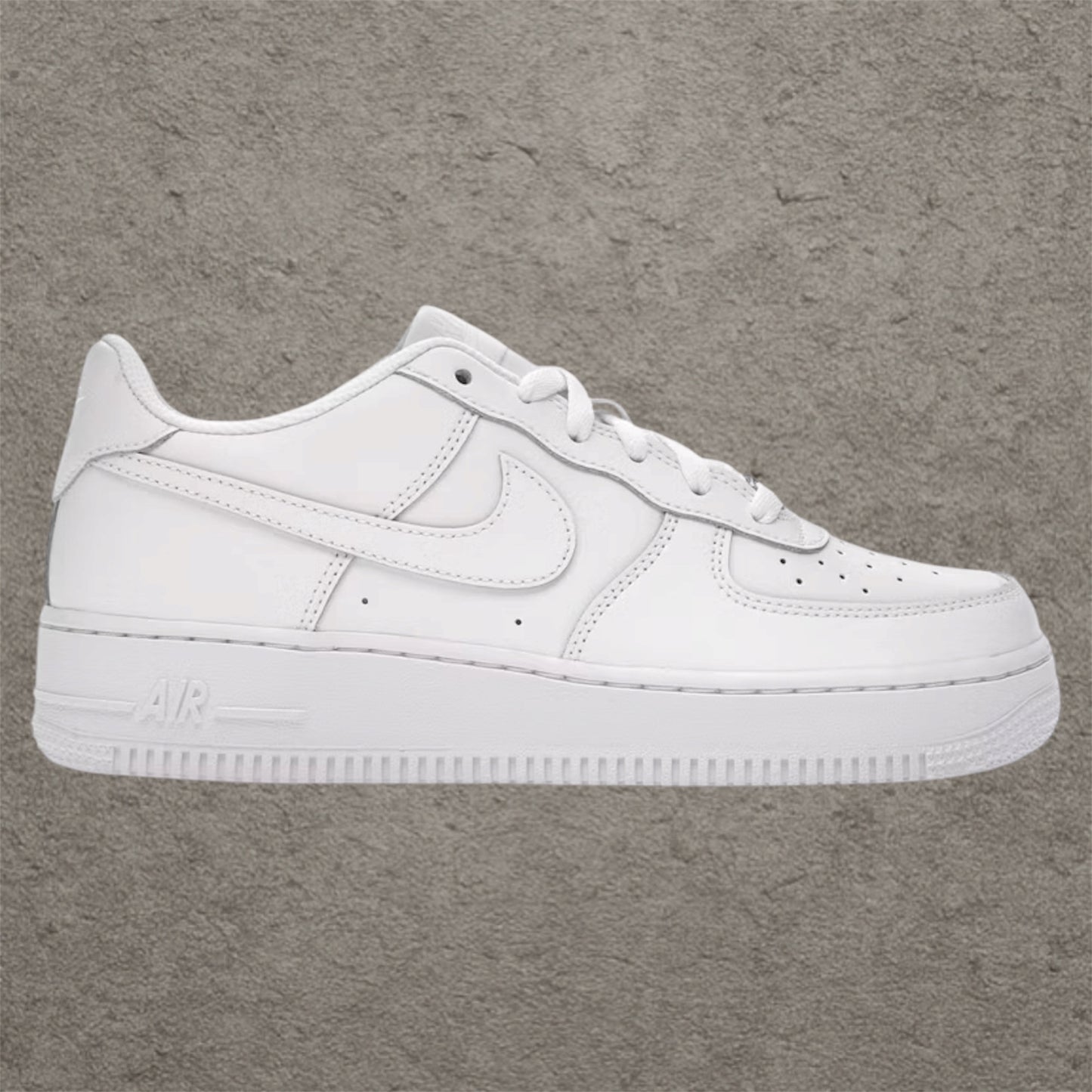 Nike Air Force 1 Low LE Triple White (GS)