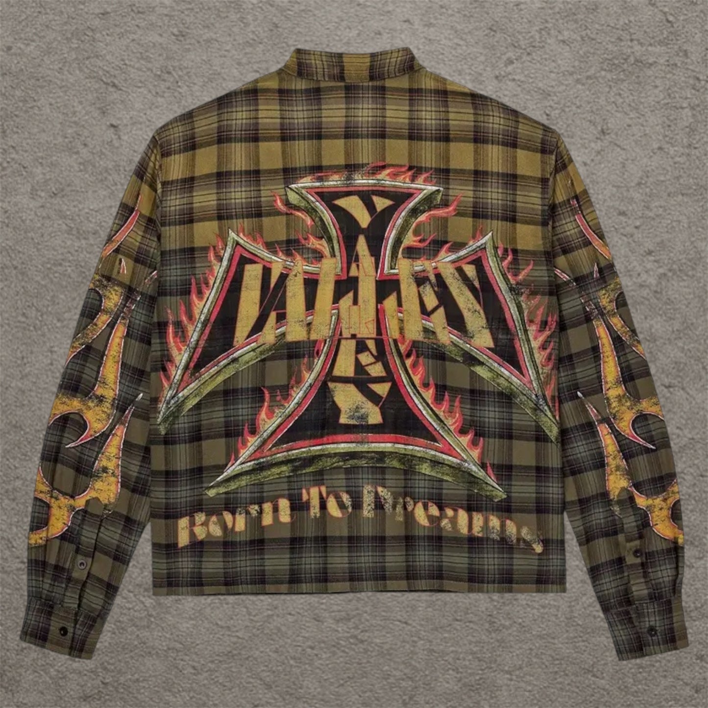 Vale Flannel Shirt Reborn Green/Black