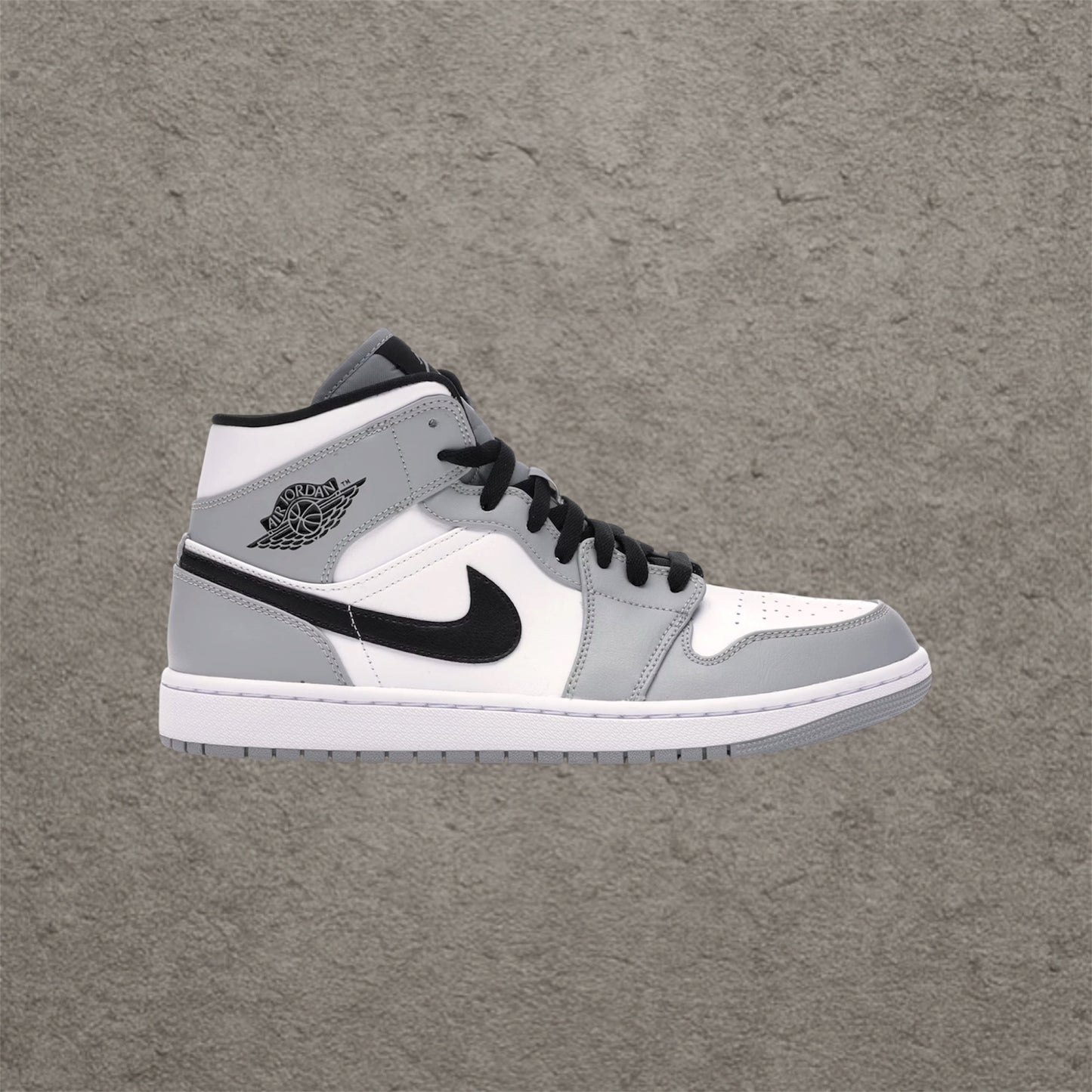 Air Jordan 1 Mid Light Smoke Grey