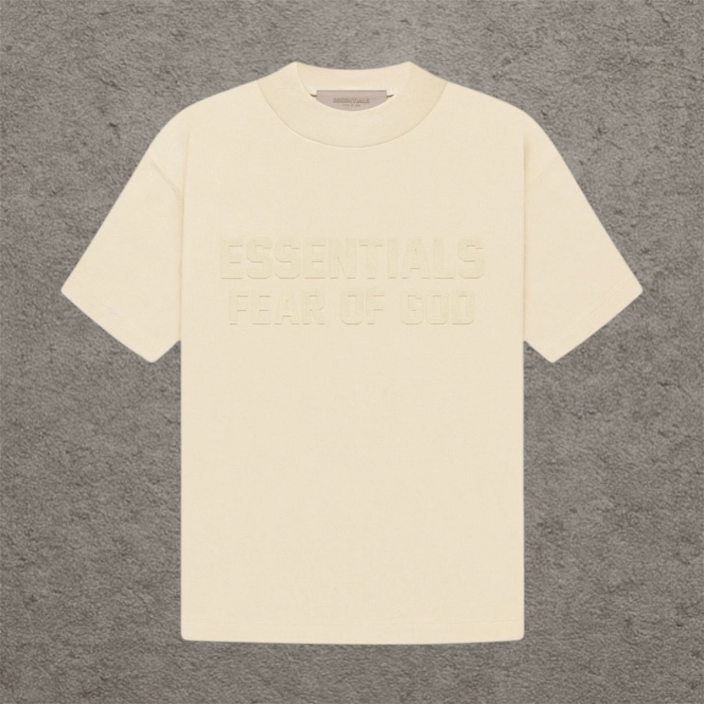 Fear Of God Essentials PF22 Short-Sleeve Eggshell T-Shirt