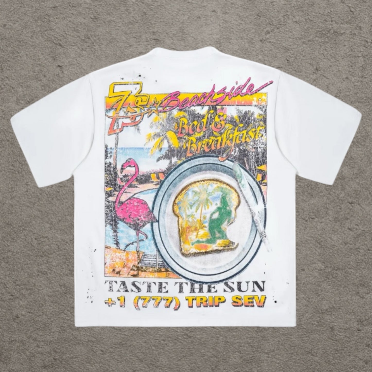 Triple Sevens Weekend Tee White