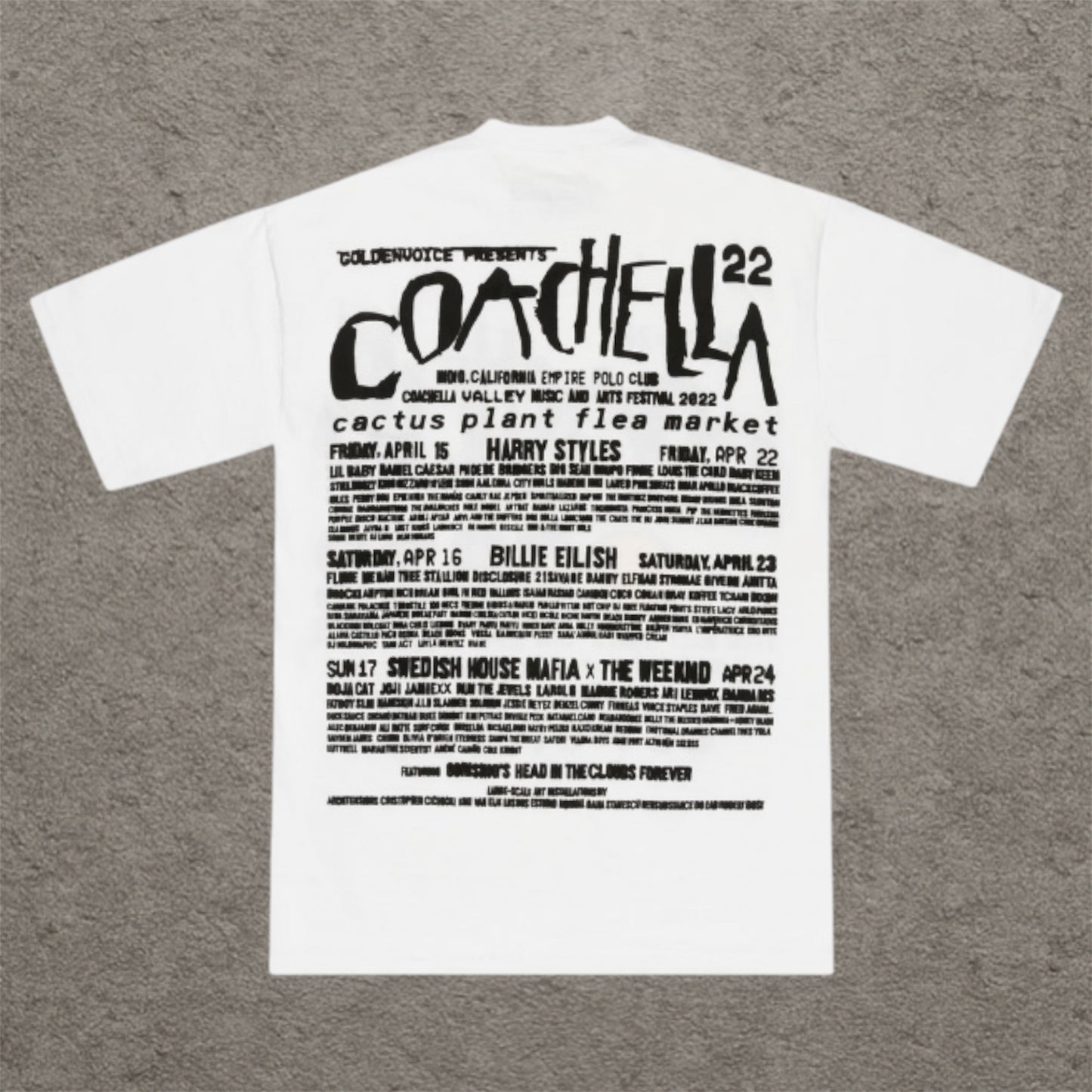 CPFM x Coachella Shirt White