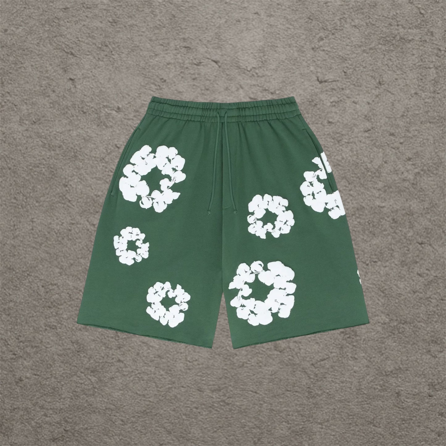 Denim Tears The Cotton Wreath Shorts Green