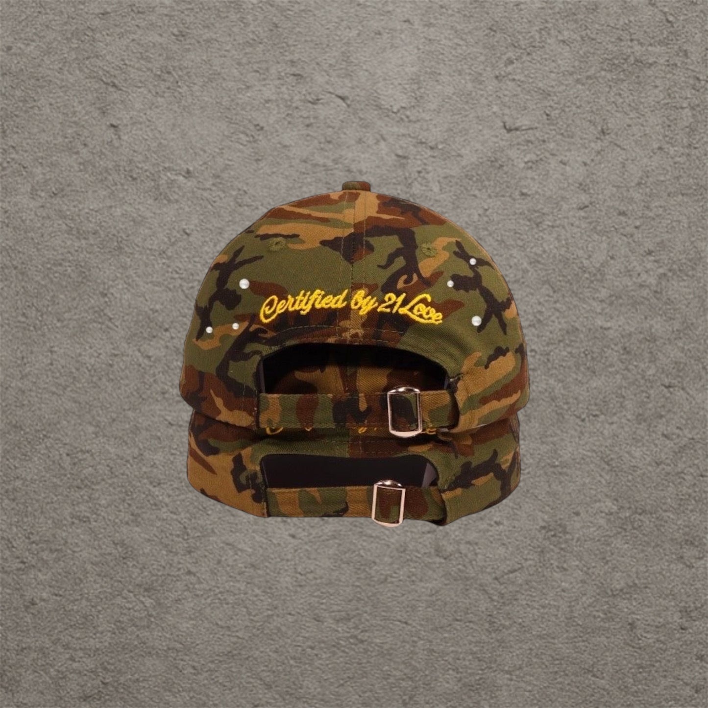 21 Love Pearl Army Cap