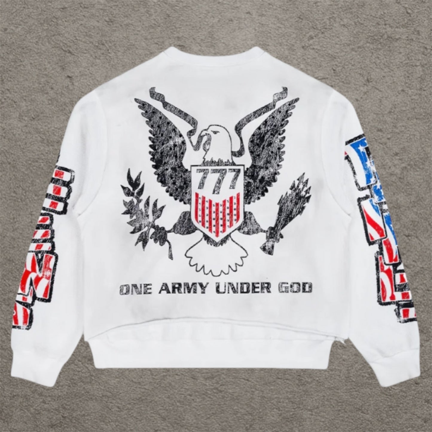 Triple Seven Trade War Longsleeve White