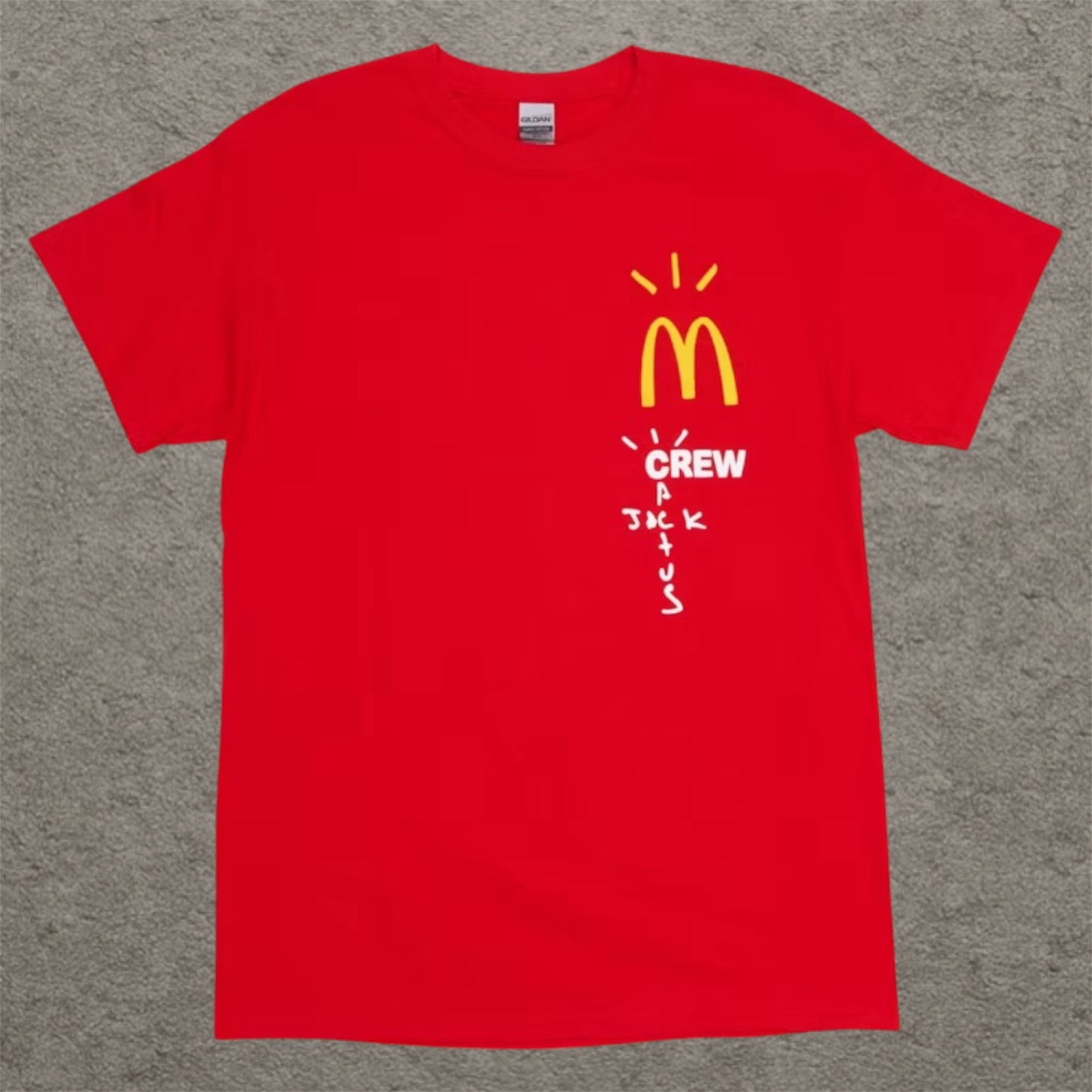 Travis Scott x McDonald's Crew T-Shirt Red