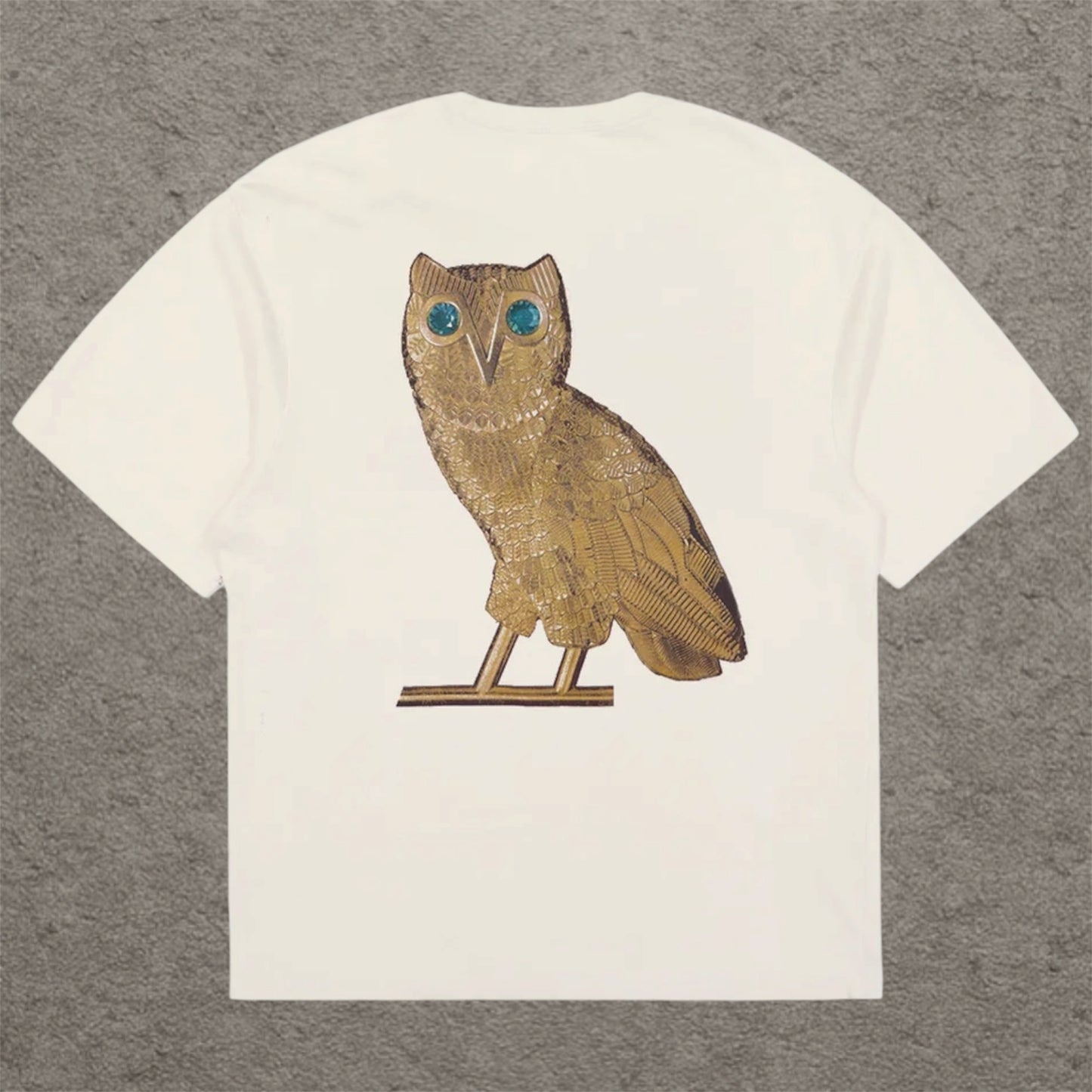 Drake x OVO Members Only T-Shirt Cream