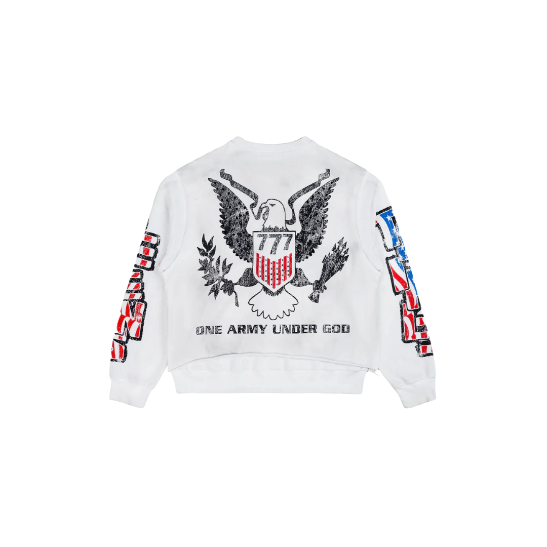 Triple Seven Trade War Longsleeve White