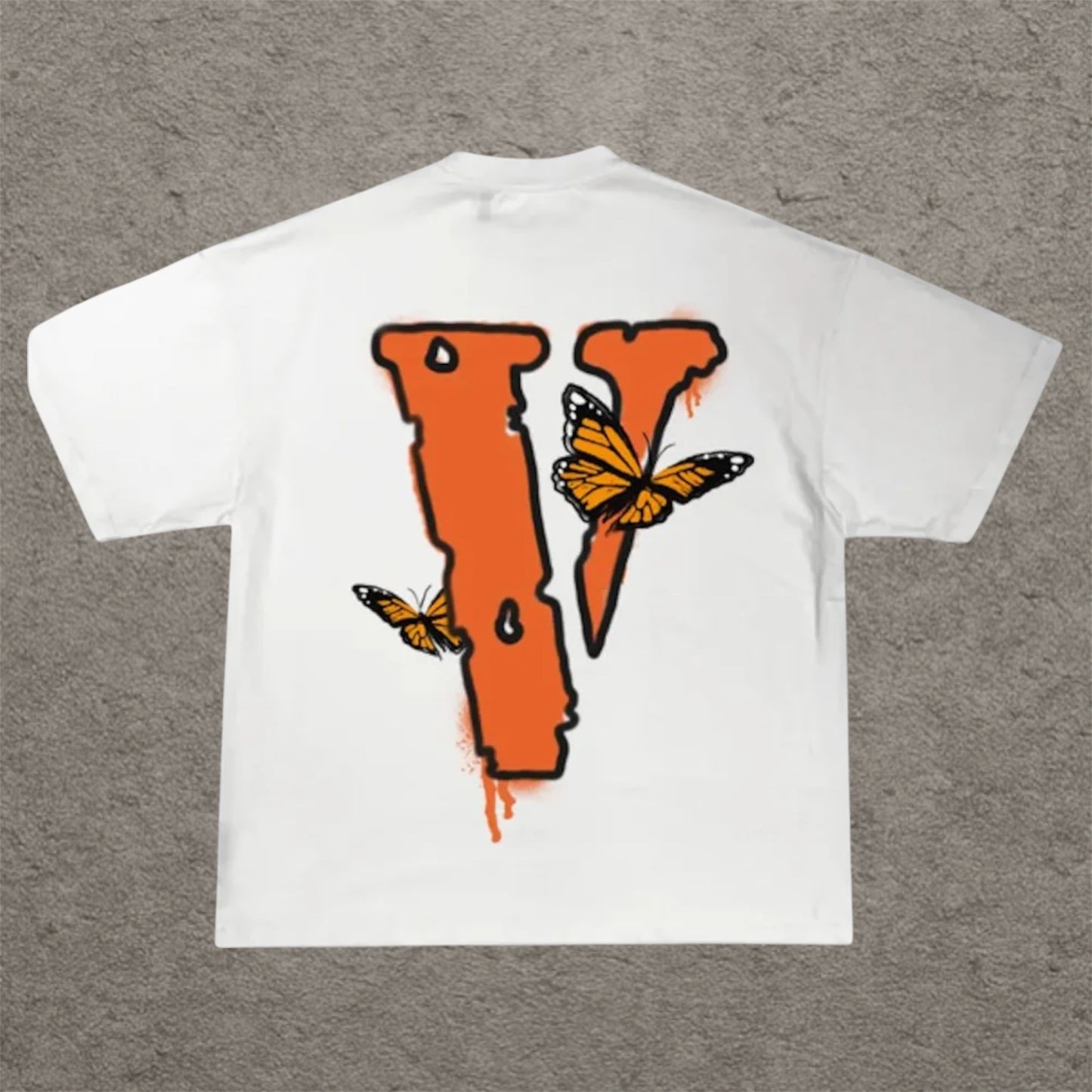 Vlone x Juice Wrld Butterfly T-Shirt White