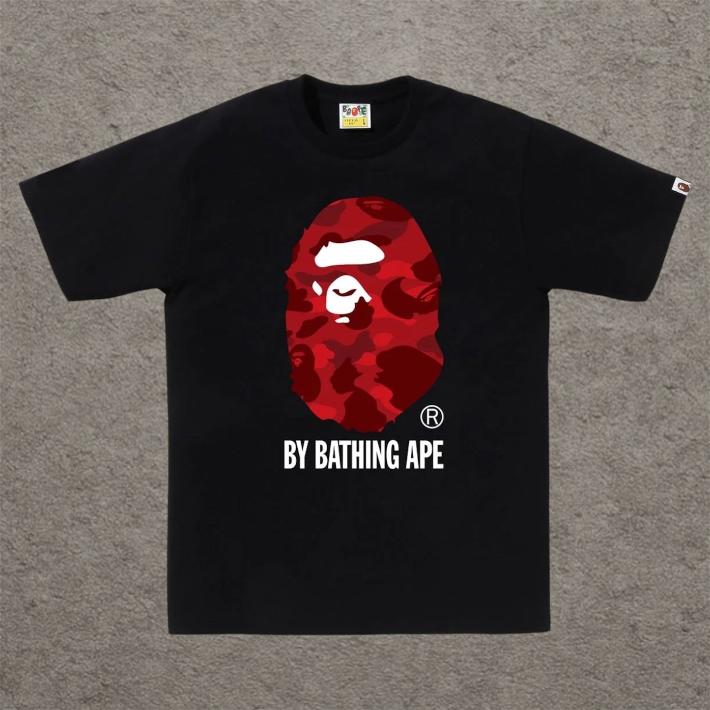 BAPE Color Camo By Bathing Ape Tee (FW22) Black/Red