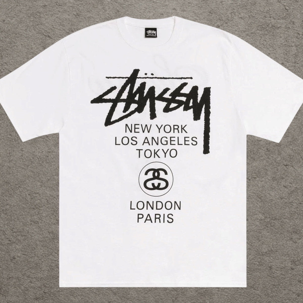 Stussy World Tour T-Shirt White