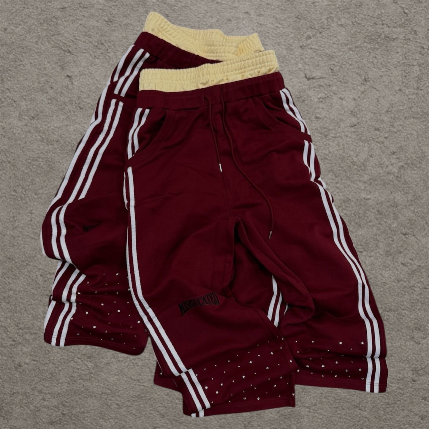 Miseducated Red Stars Sweatpants