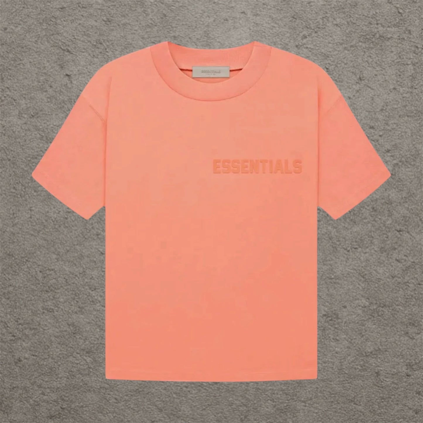Fear Of God Essentials PF22 Short-Sleeve Coral T-Shirt
