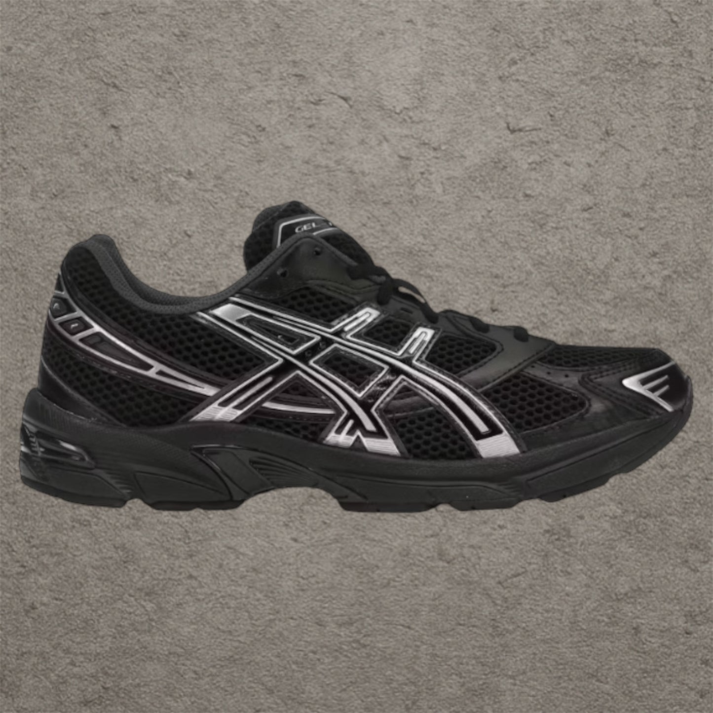 ASICS Gel-1130 Black / Pure Silver (GS)