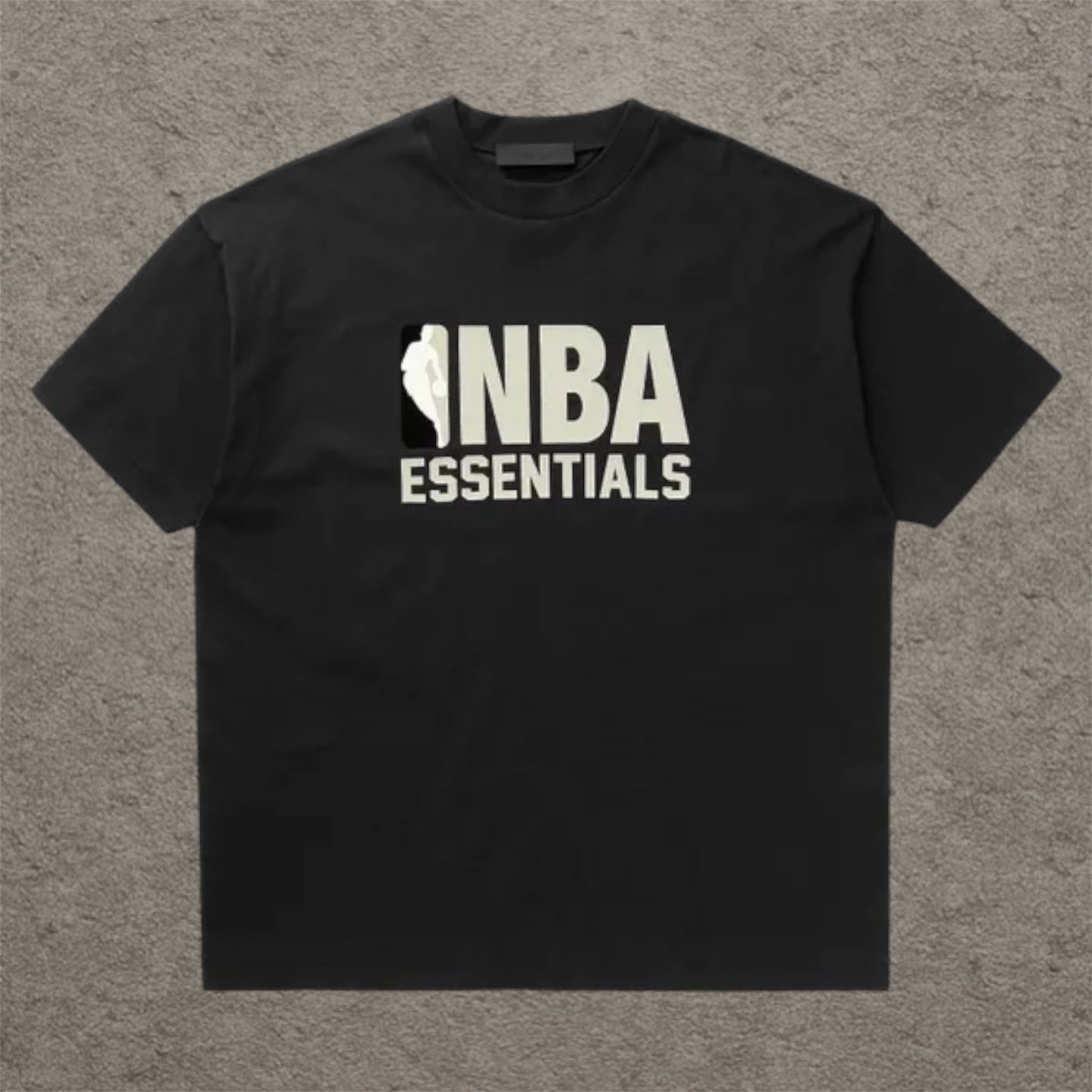 Fear Of God Essentials x NBA Black Grey T-Shirt