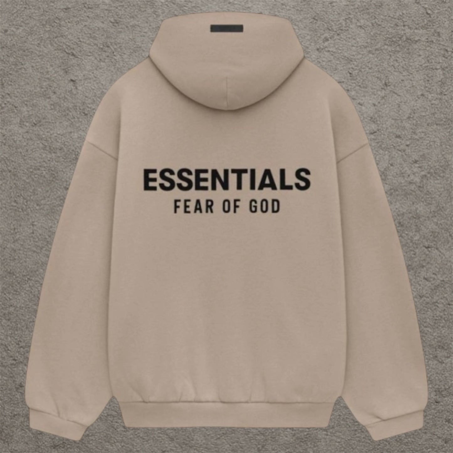 Fear Of God Essentials Pullover Hoodie Desert Sand Fleece (FW24)
