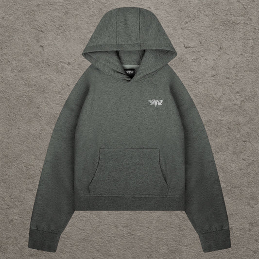 45Keys Hoodie Dark Grey Melange