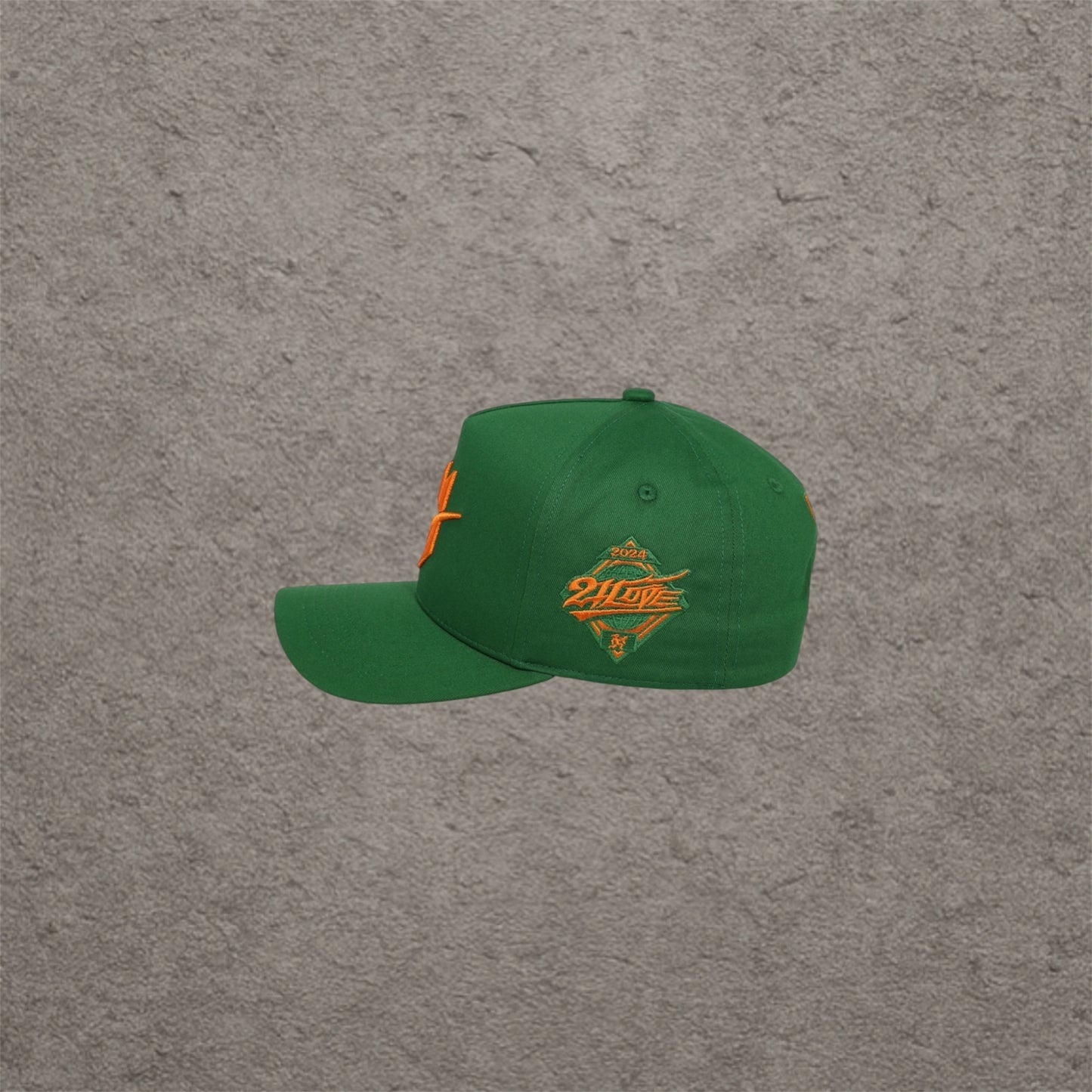 21 Love Worldwide Cap Green