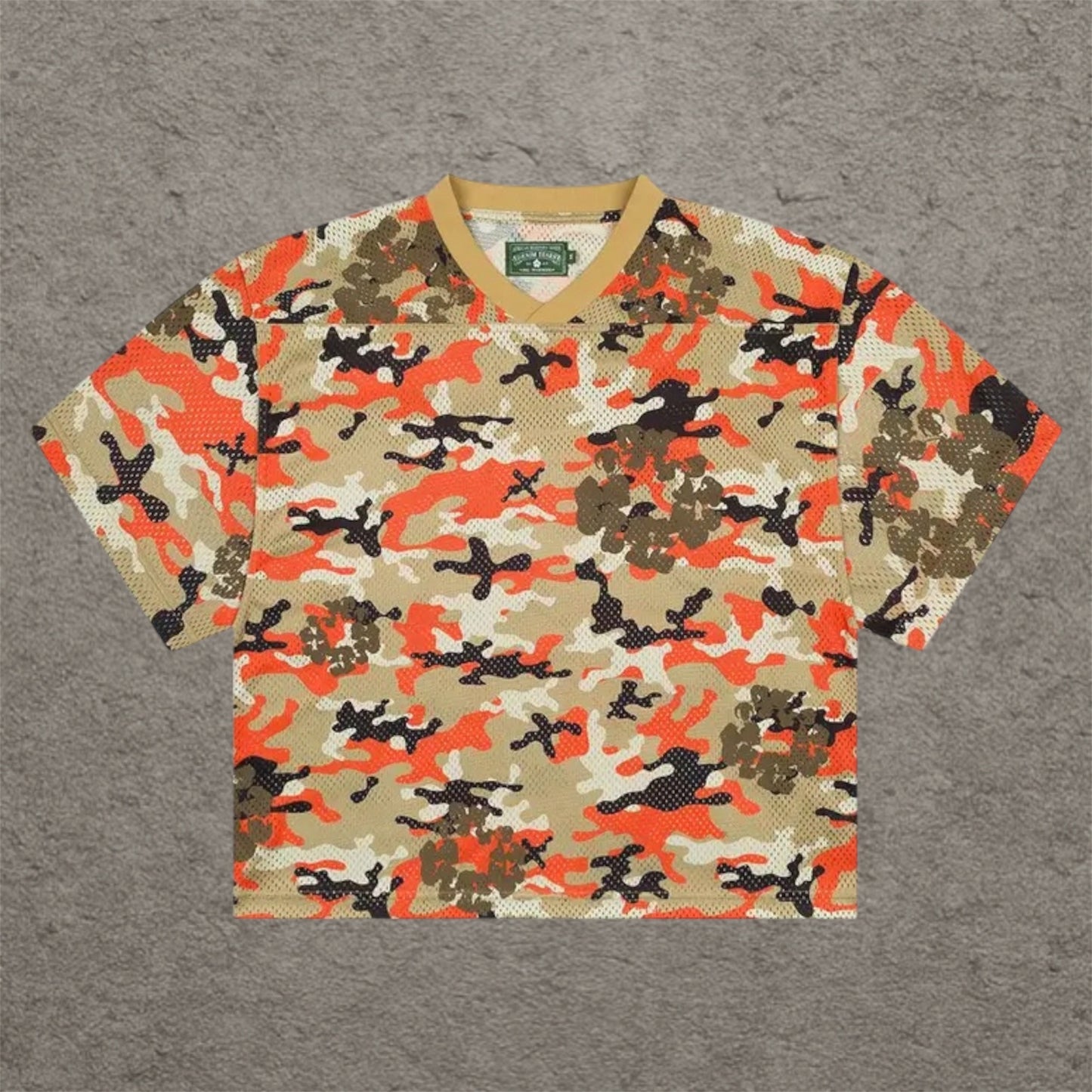 Denim Tears Camo Wreath Jersey Brown Camo
