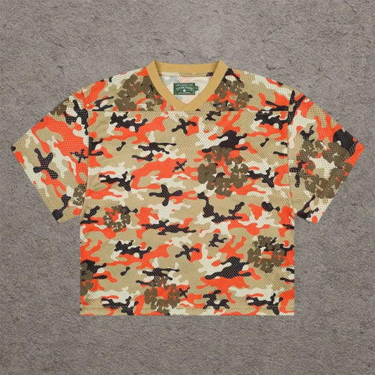 Denim Tears Camo Wreath Jersey Brown Camo