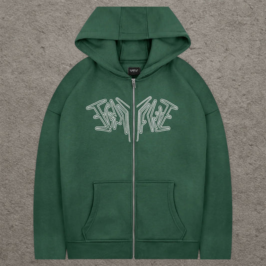 45Keys Zipper Green