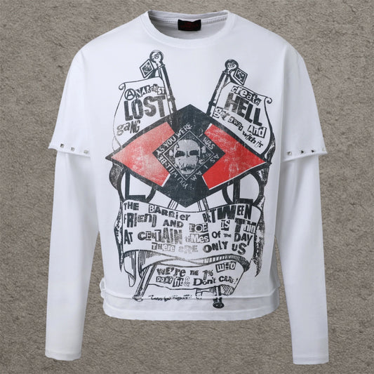 Lost Intricacy White Westwood Longsleeve
