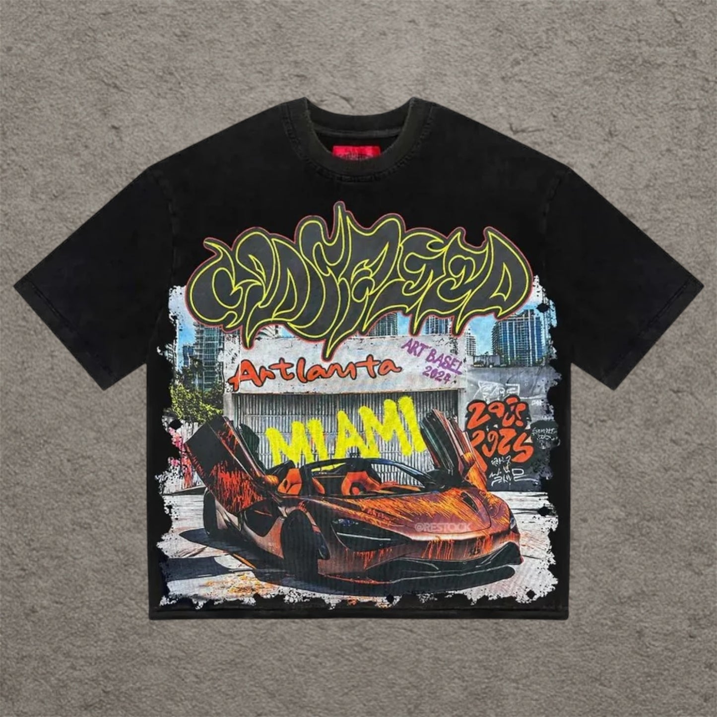 Godspeed Miami Artlanta Shirt Black