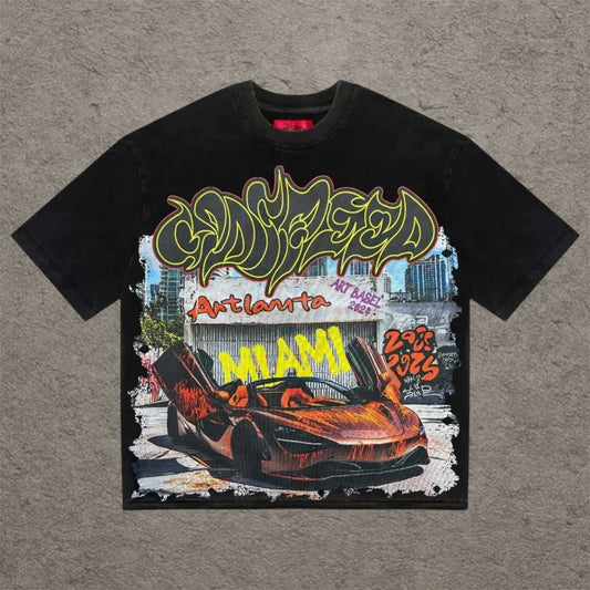Godspeed Miami Artlanta Shirt Black