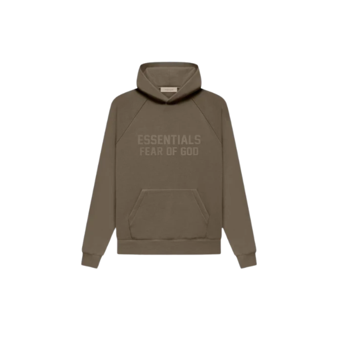 Fear Of God Essentials Pullover Hoodie Wood (FW22)