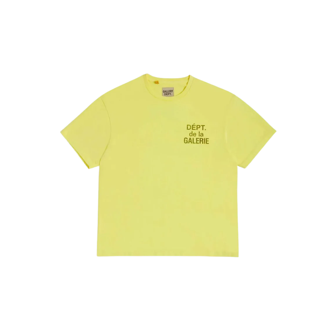 Gallery Dept. French Fluorescent Tee – Yellow/Black