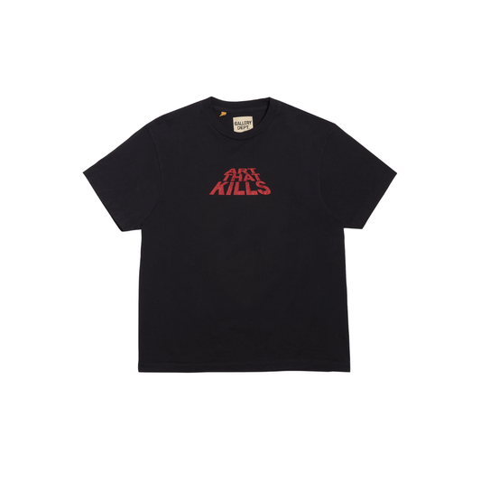 Gallery Dept. Art That Kills Stack Logo Tee – Black/Red
