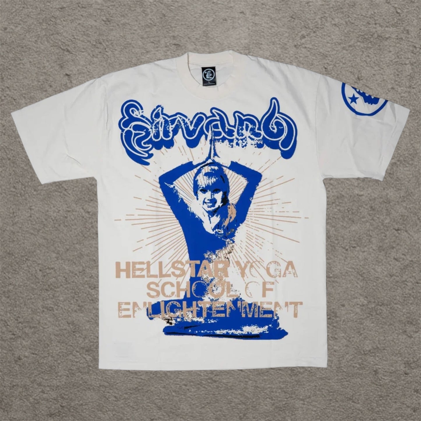 Hellstar Yoga Shirt White