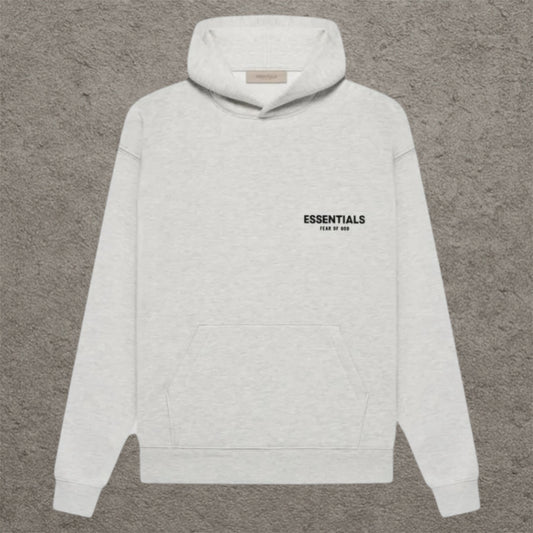 Fear Of God Essentials Pullover Hoodie Light Oatmeal (SS22)