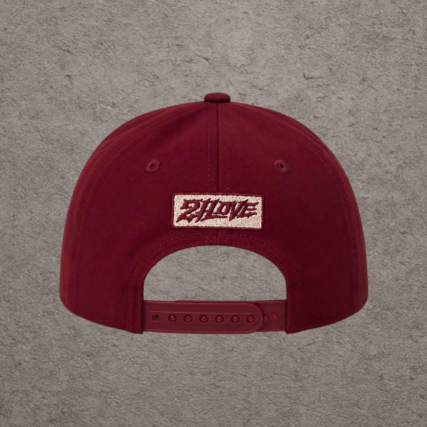 21 Love Worldwide Cap Bordeaux