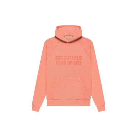 Fear Of God Essentials Pullover Hoodie Coral (FW22)