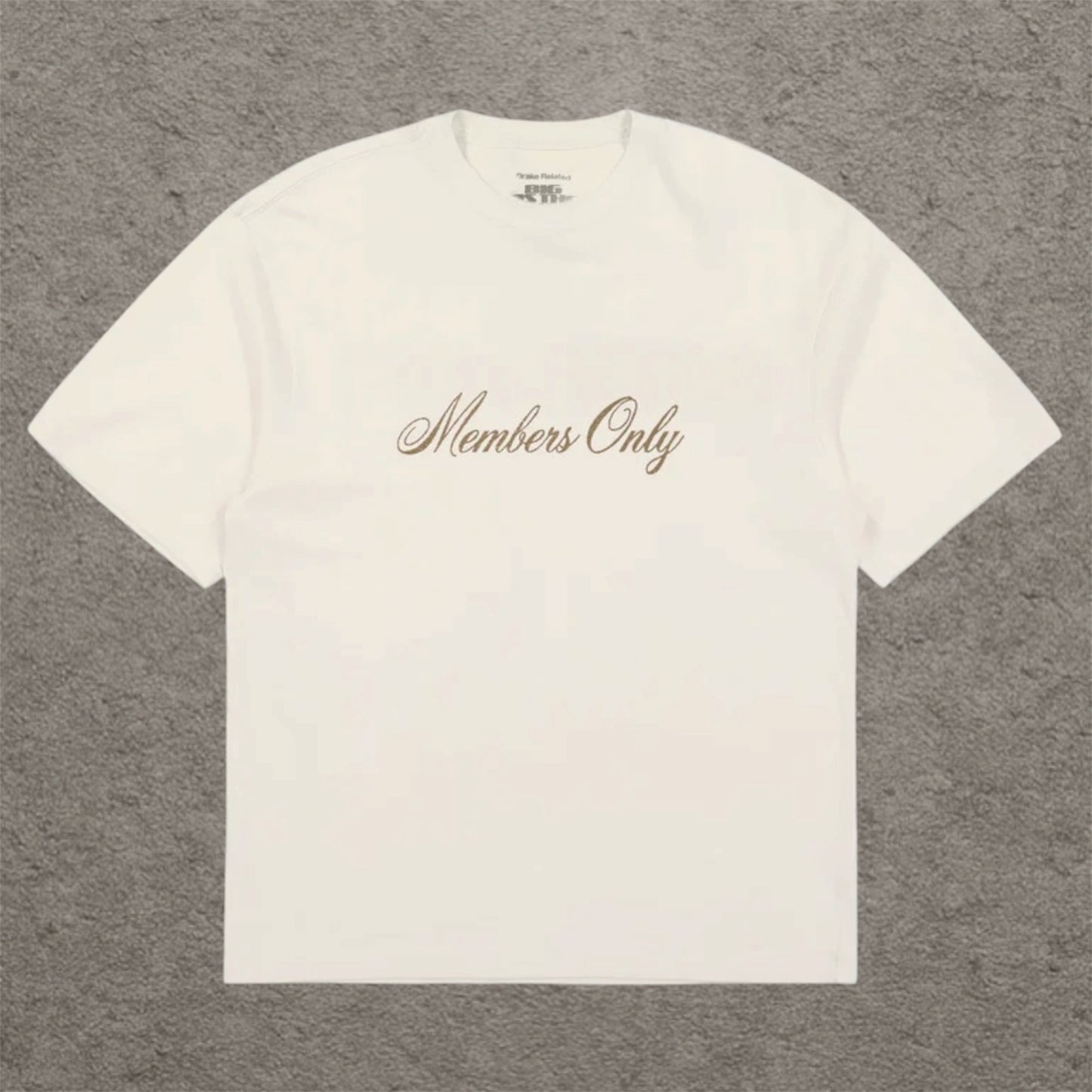 Drake x OVO Members Only T-Shirt Cream