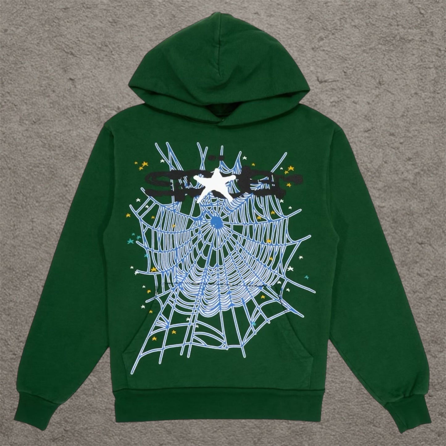 Sp5der Web Hoodie Hunter Green