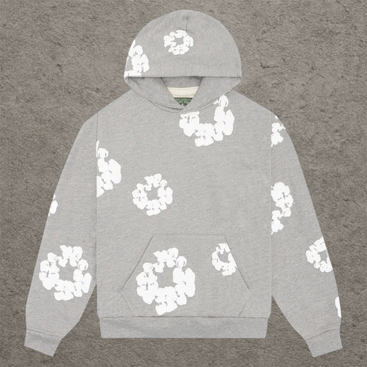 Denim Tears The Cotton Wreath Hoodie Grey
