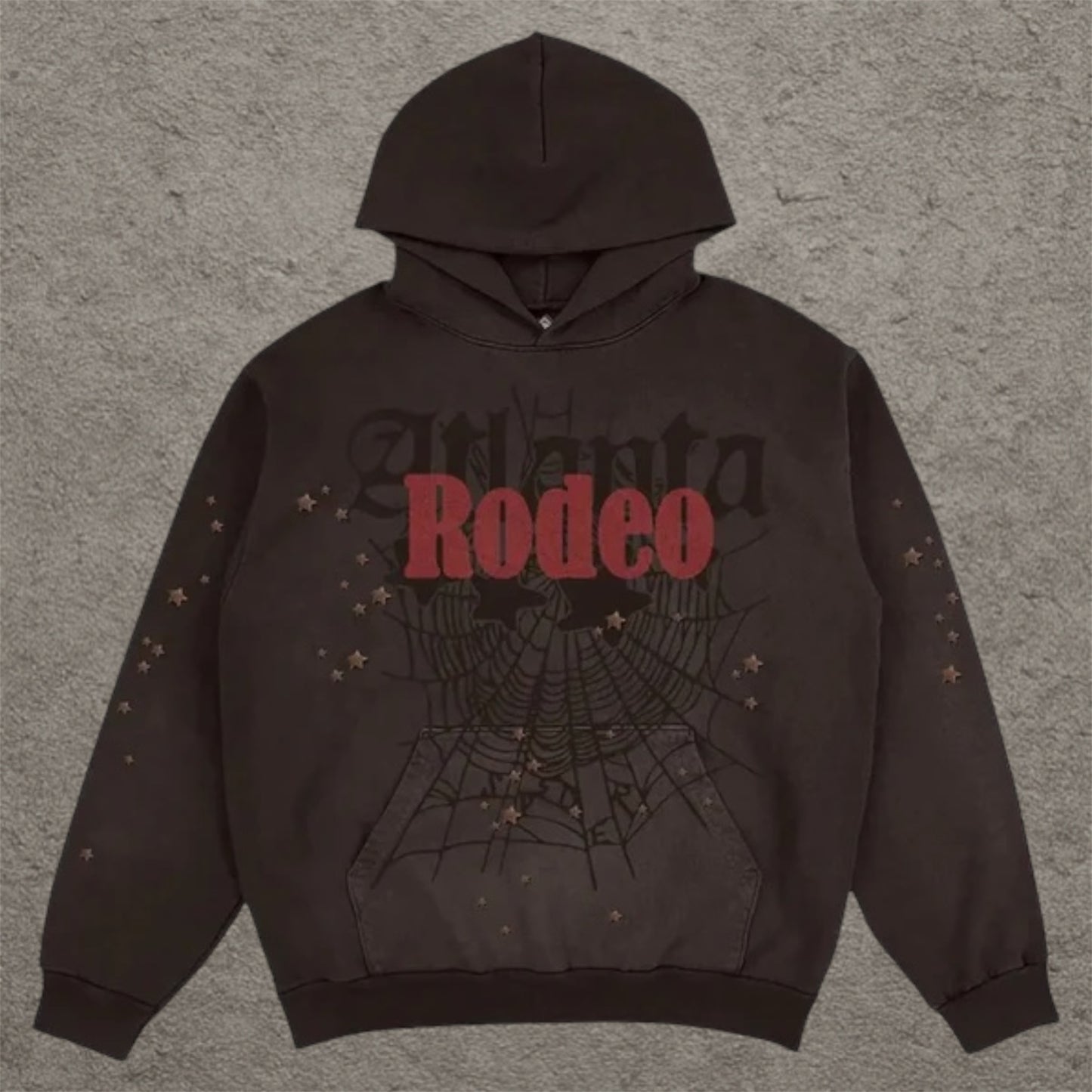 Travis Scott Cactus Jack x Sp5der Days Before Rodeo Hoodie Brown