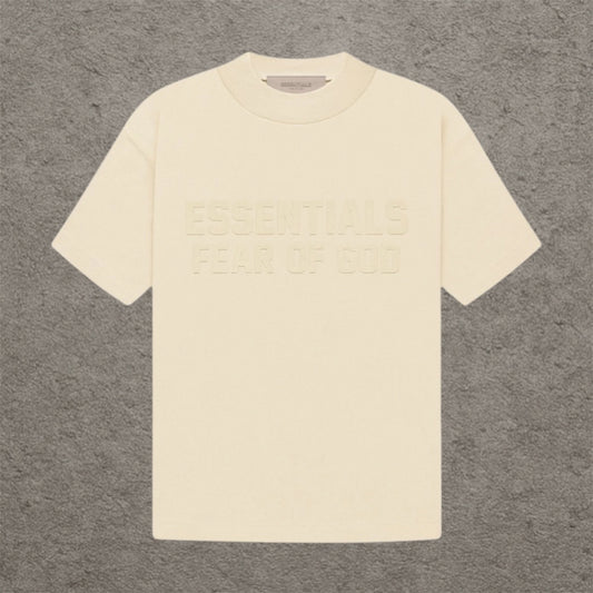 Fear Of God Essentials PF22 Short-Sleeve Eggshell T-Shirt
