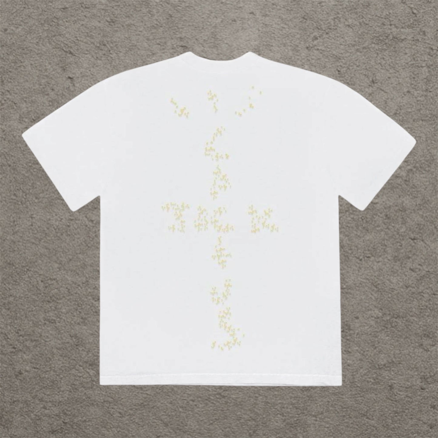 Travis Scott x McDonald's Sesame Inv T-shirt White