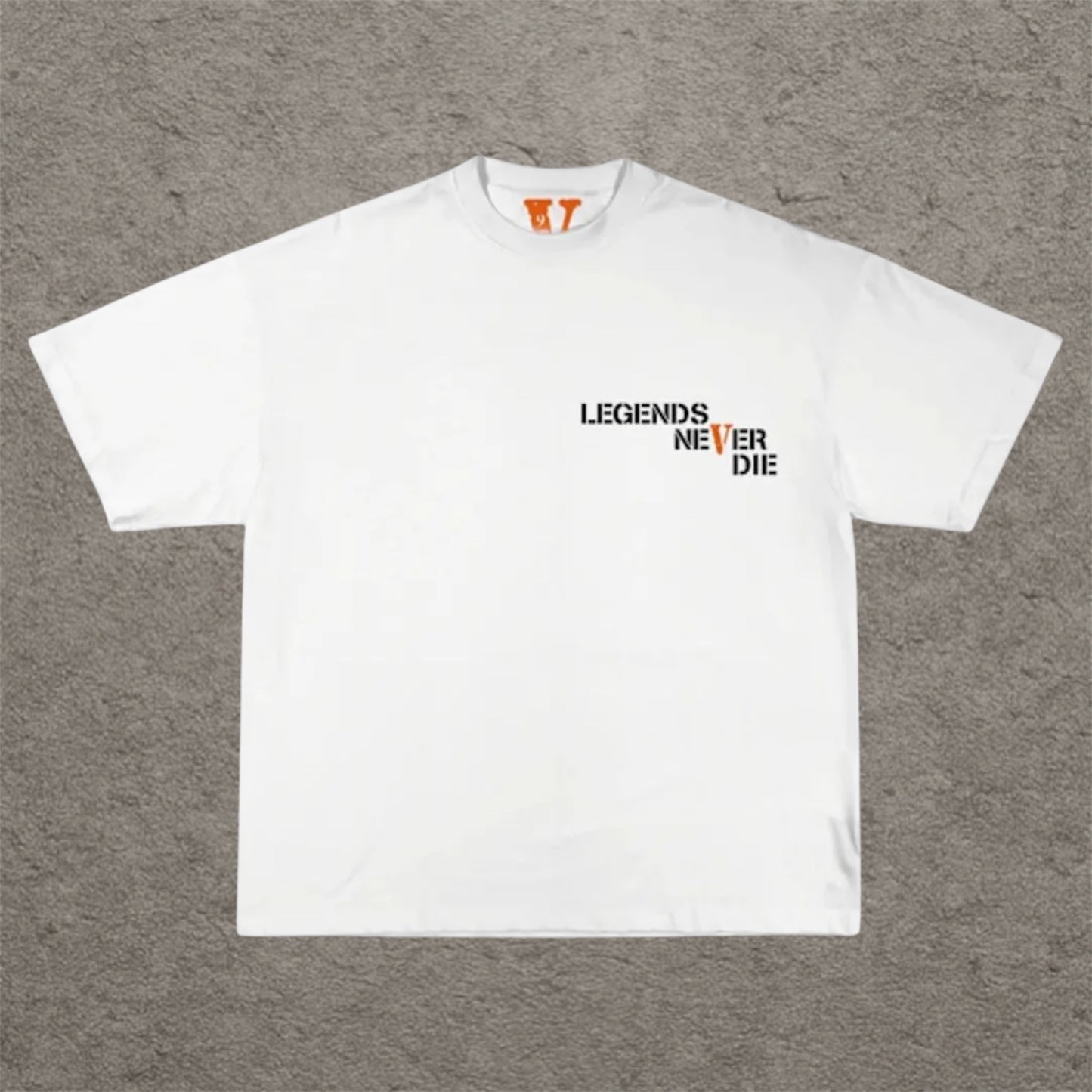 Vlone x Juice Wrld Butterfly T-Shirt White