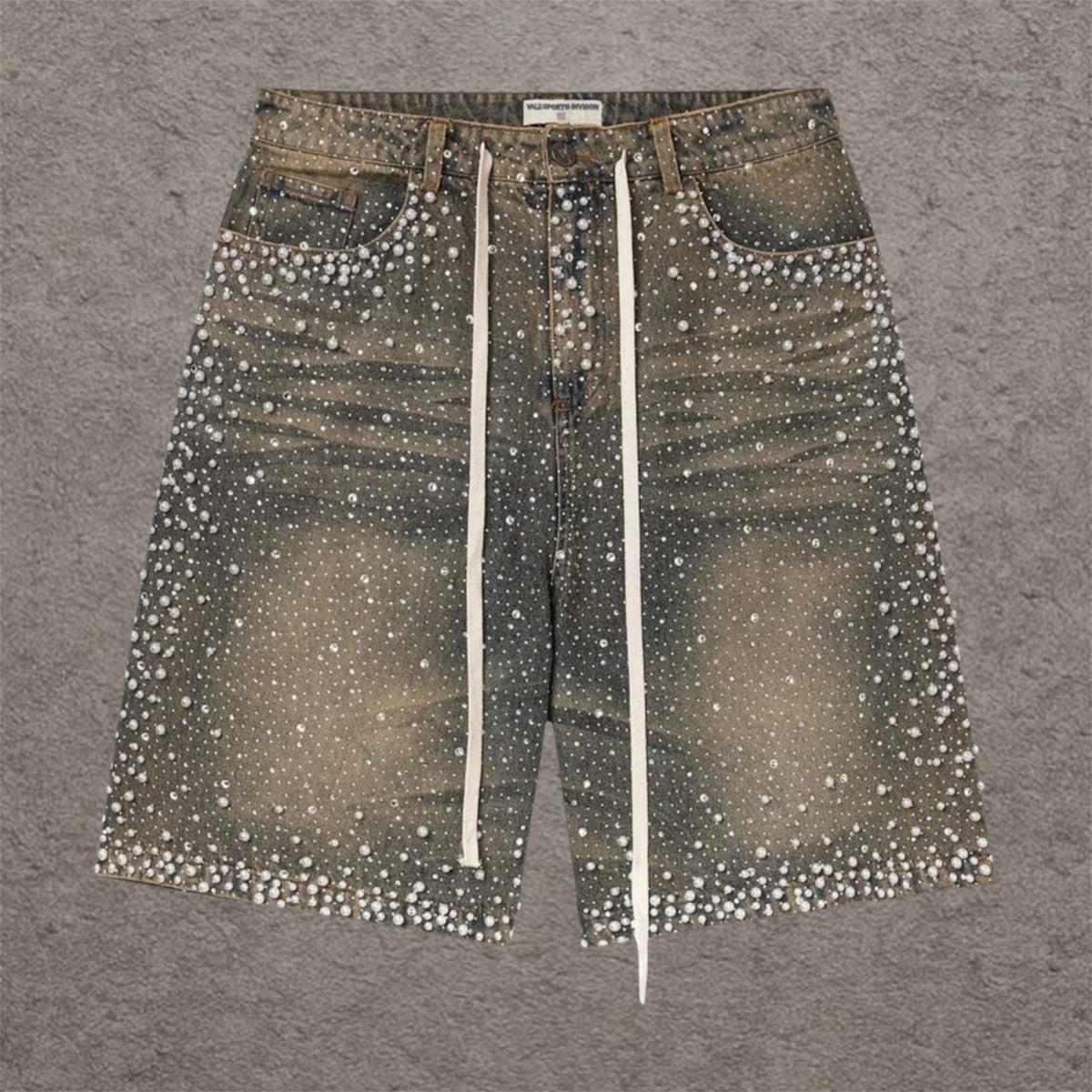 Vale Forever Rainstorm Jorts Blue