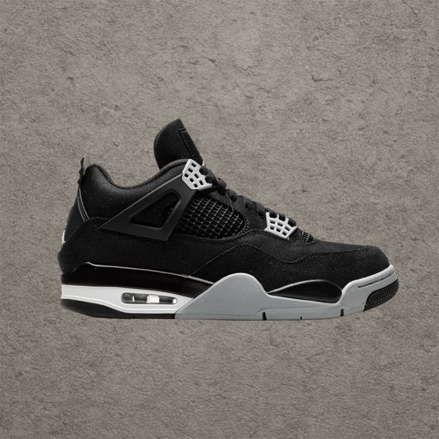 Air Jordan 4 SE Black Canvas